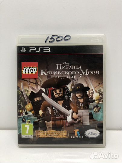 Диск Lego Пираты Карибского моря для PS3
