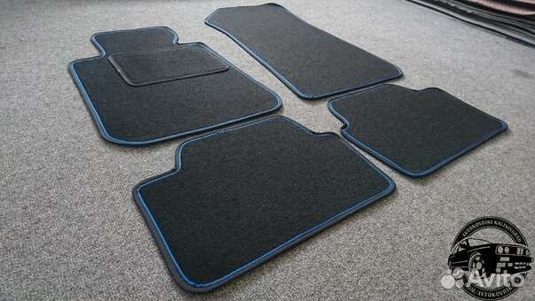 Автоковрики для BMW 1 серии e81, чёрные