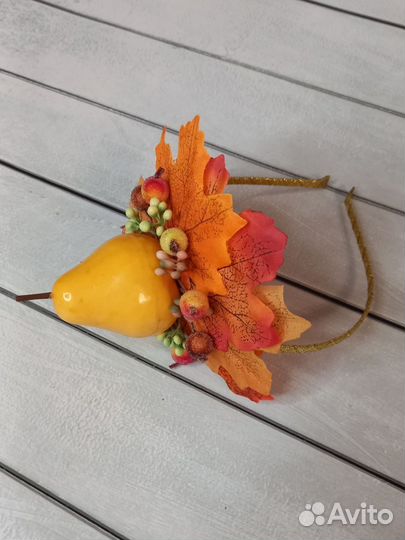 Ободок с грушей