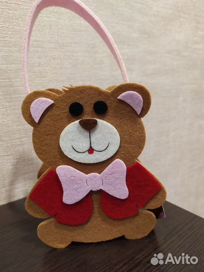 Корзинка Мишка новая