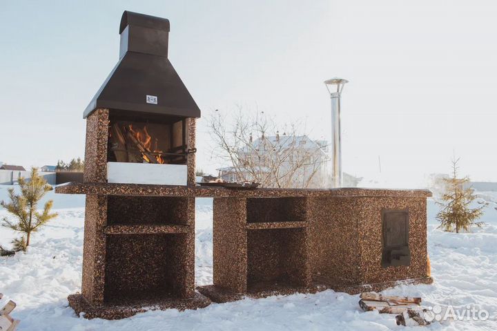 Модульные печи барбекю, гриль, мангал