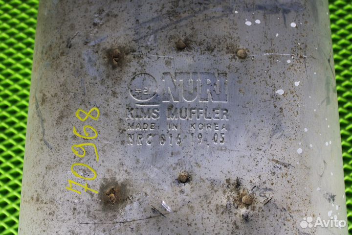 Глушитель Kia Sephia FA B5 0K2NC40100