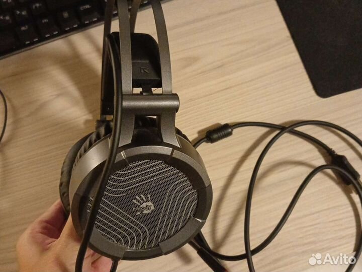 Игровые наушники bloody