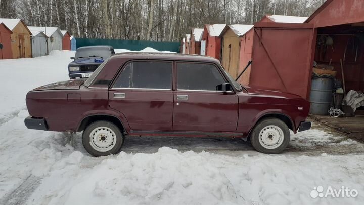 ВАЗ 2107 1.5 МТ, 1984, 34 120 км