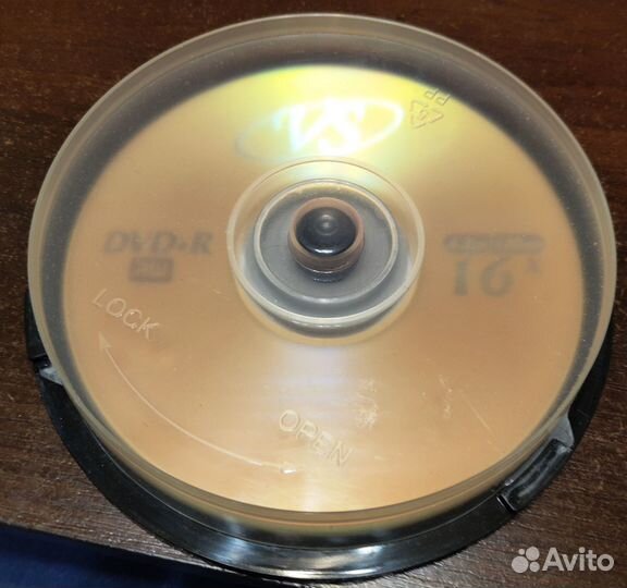 Новые диски VS DVD+R 16x 6шт в банке