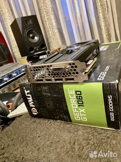 Видеокарта NVidia GTX 1060 6Gb Palit StormX