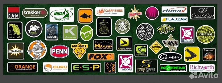 Наклейки вариант 1 Для текл бокса, ведра и прочего