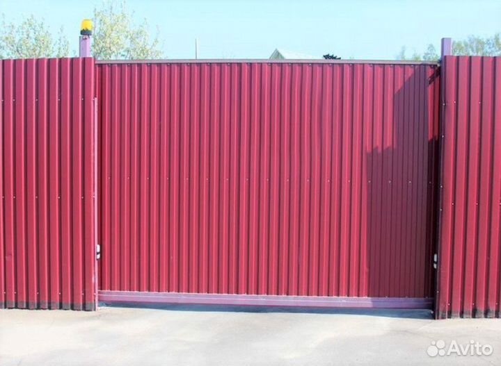 Ворота под ключ