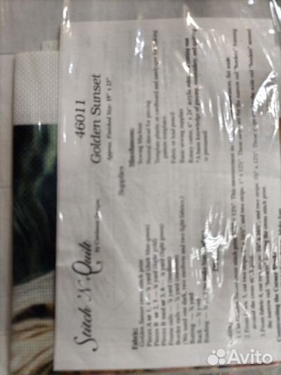 Набор для вышивания Candamar 46011 Golden sunset