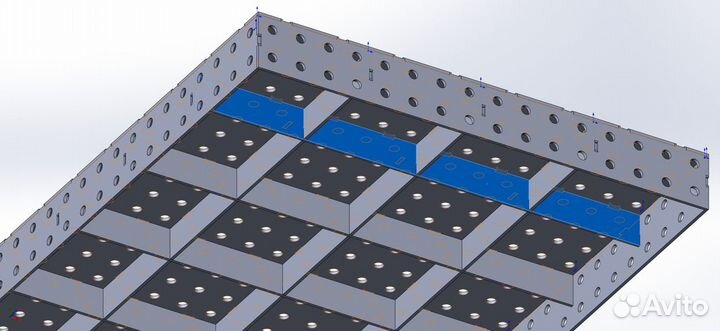 Чертежи сварочного стола 3D