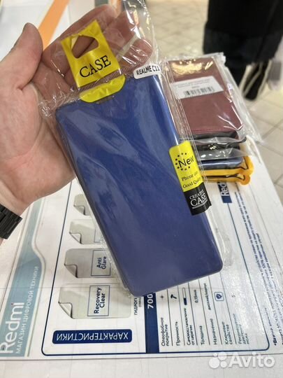 Чехол книжка для телефонов Realme в ассортименте