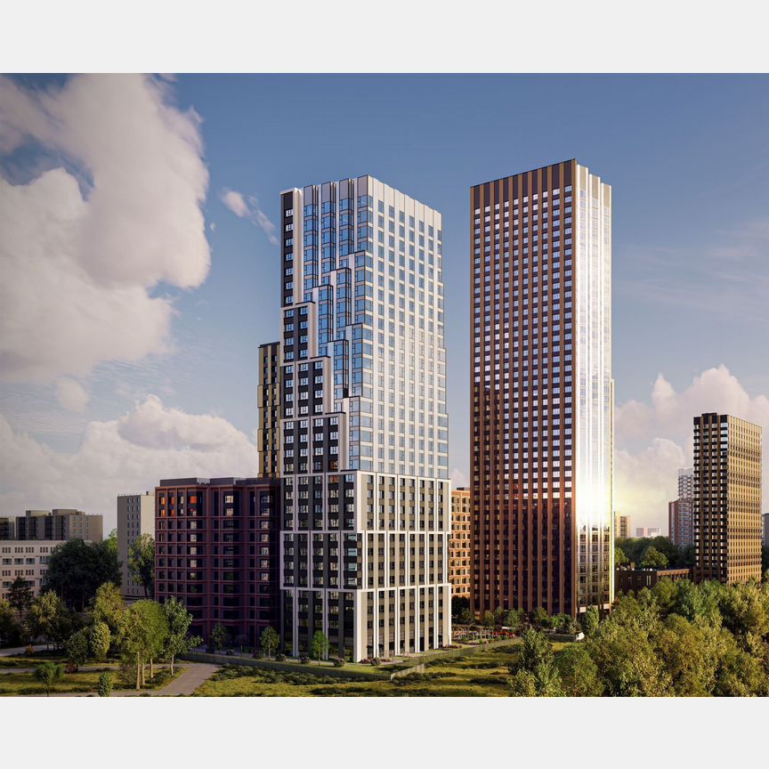 2-к. квартира, 41,1 м², 2/11 эт.