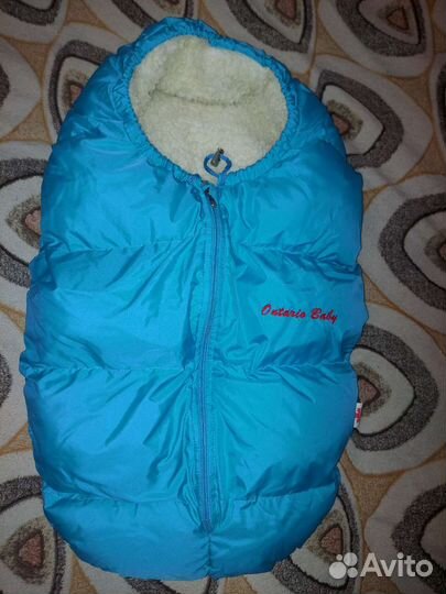 Зимний конверт в коляску