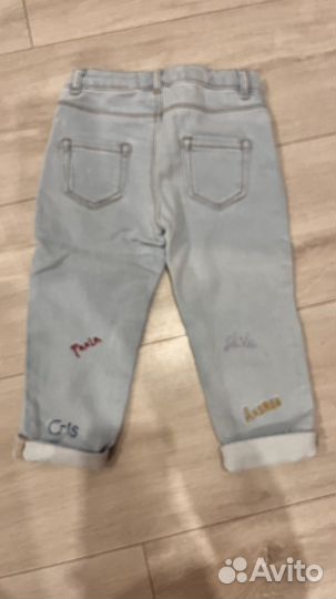 Джинсы zara на девочку 92 размер