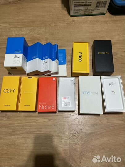 Коробки от/для смартфонов