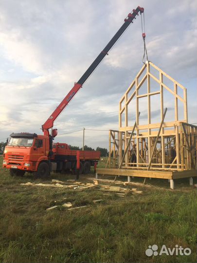 Манипулятор-вездеход 8т 23,5. Автовышка