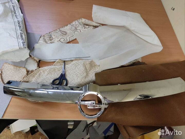 Молдинг решетки радиатора opel astra h