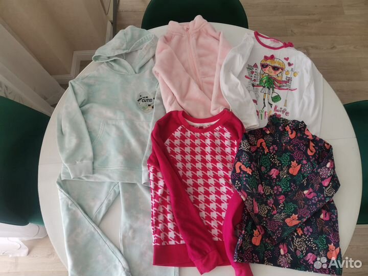 Вещи для девочки 122-128 пакетом