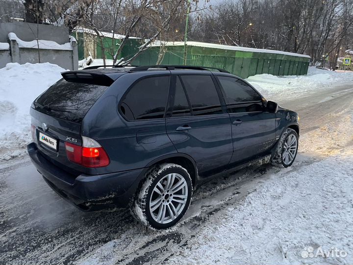 BMW X5 4.4 AT, 2004, 200 000 км