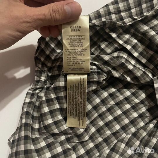 Burberry рубашка