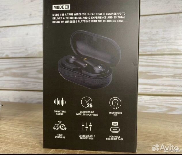 Беспроводные наушники Marshall mode 3