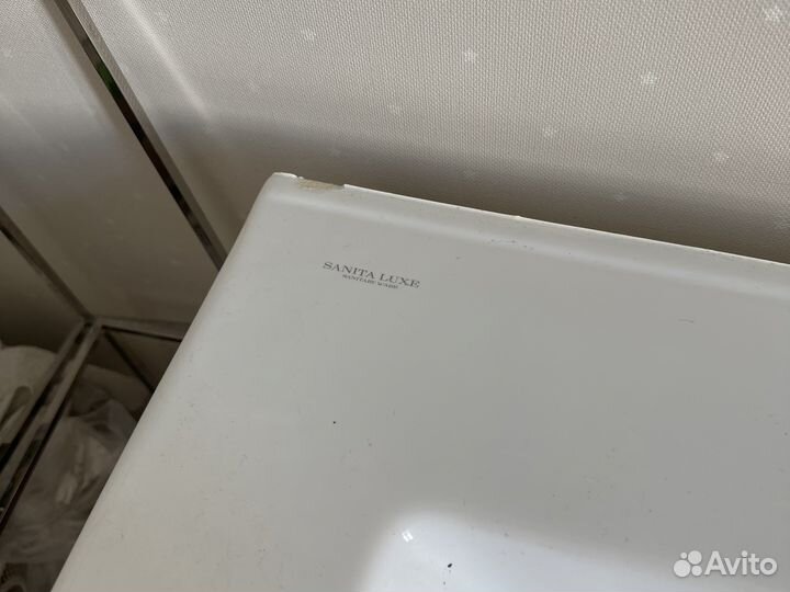 Тумба для ванной 2 ящика sanita lux