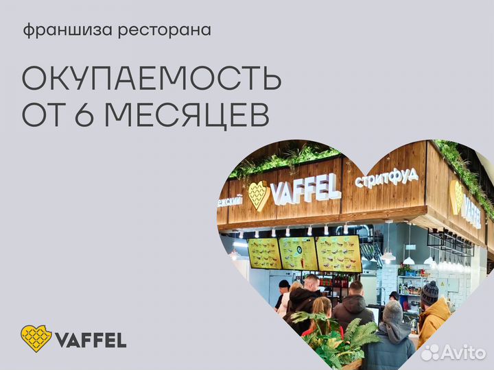 Бизнес под ключ vaffel. Ресторан. Кафе. Норвежские