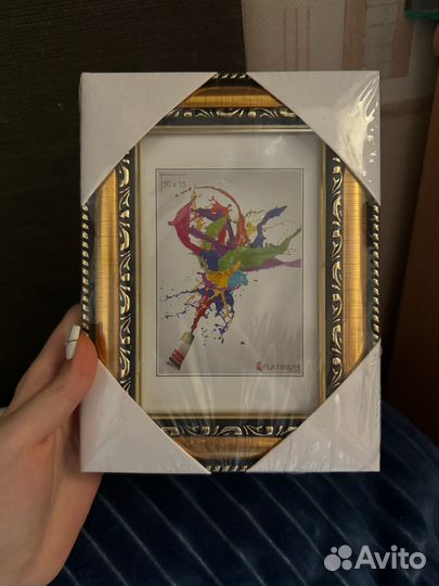 Пластиковая фоторамка 10х15