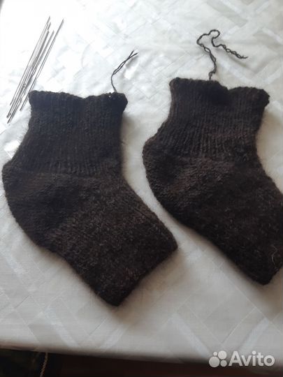 Наколенники из собачьей шерсти