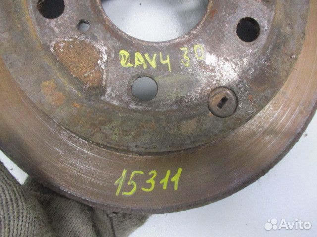 Диск тормозной задний Toyota RAV 4 3 (CA30)