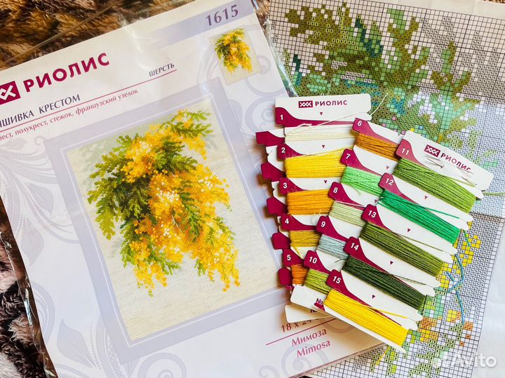 Остатки наборов Riolis, panna, Luca-s и др