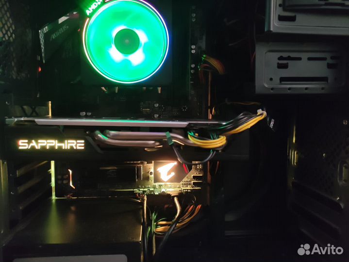 Видеокарта rx580 8gb sapphire