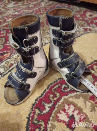 Ортопедические сандали высокий берц. Бесплатно