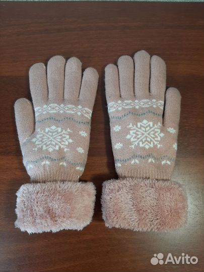 Перчатки зимние женские