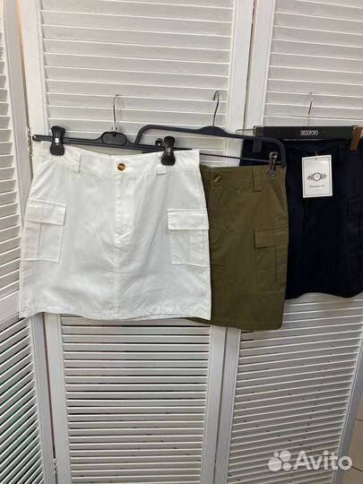 Юбка карго мини