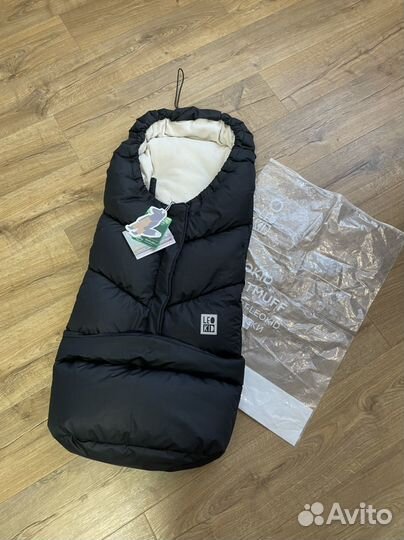 Зимний конверт в коляску leokid