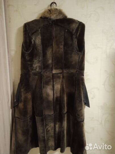 Дубленка натуральная женская 48-50размер