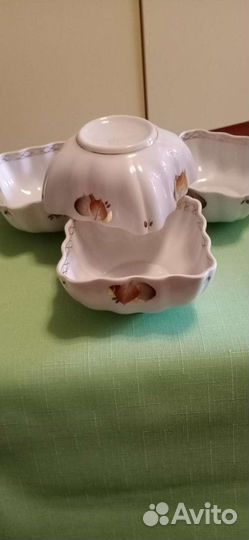 Салатники из фарфора СССР