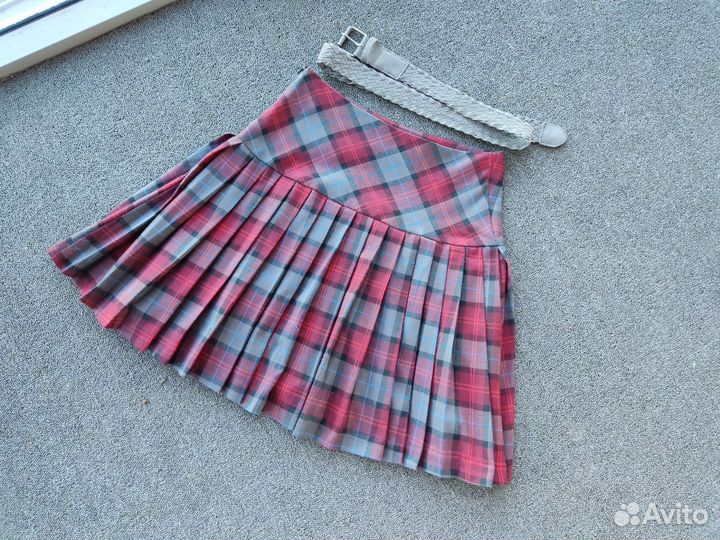 Юбка в клетку