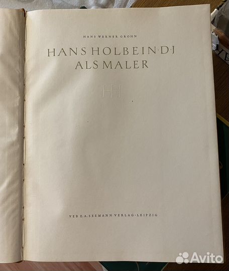 Hans Holbein D J Als Maler книга