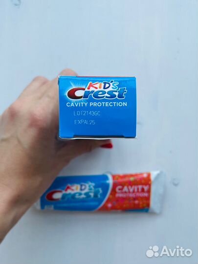 Crest зубная паста детская оригинал