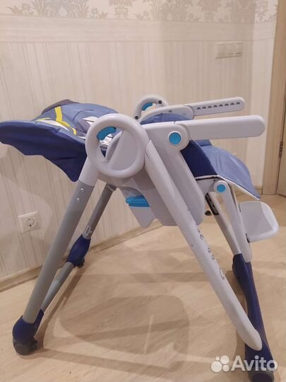 Стульчик для кормления chicco polly2start