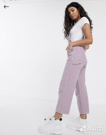 Вельветовый комбинезон