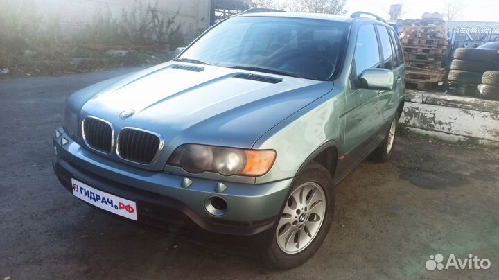 Уплотнитель стекла двери заднего левого BMW X5 (E53) 51348402631. Внутренний