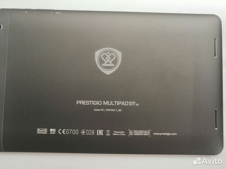 Планшет prestigio multipad muze 5011 3 g
