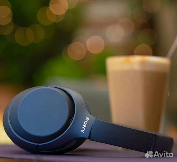 Наушники Sony wh-1000xm4, blue