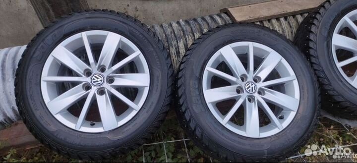 Зимние колеса r15 на Фольксваген Поло
