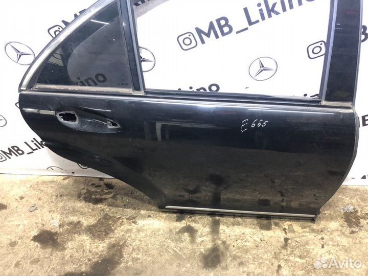 Дверь короткая база задняя правая Mercedes S-Class
