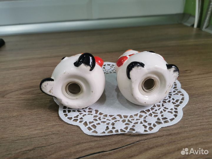 Солонка и перечница Снеговики