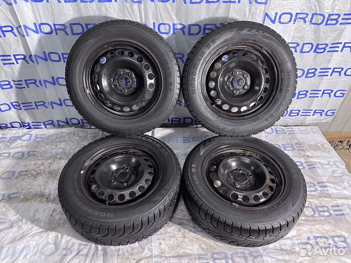 Колеса Nokian nordman rs 195/65 R15 на дисках